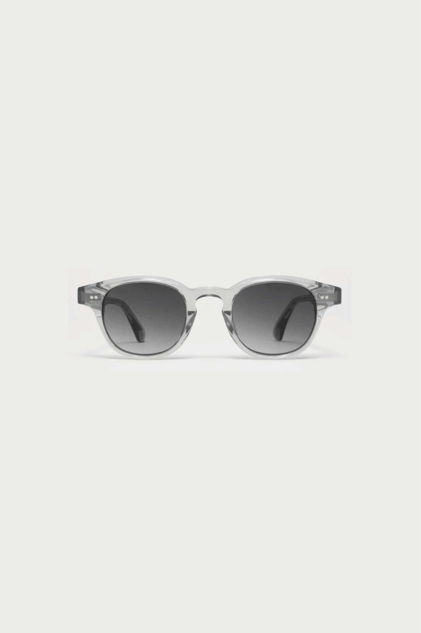 01 Classic Round Sunglasses Grey