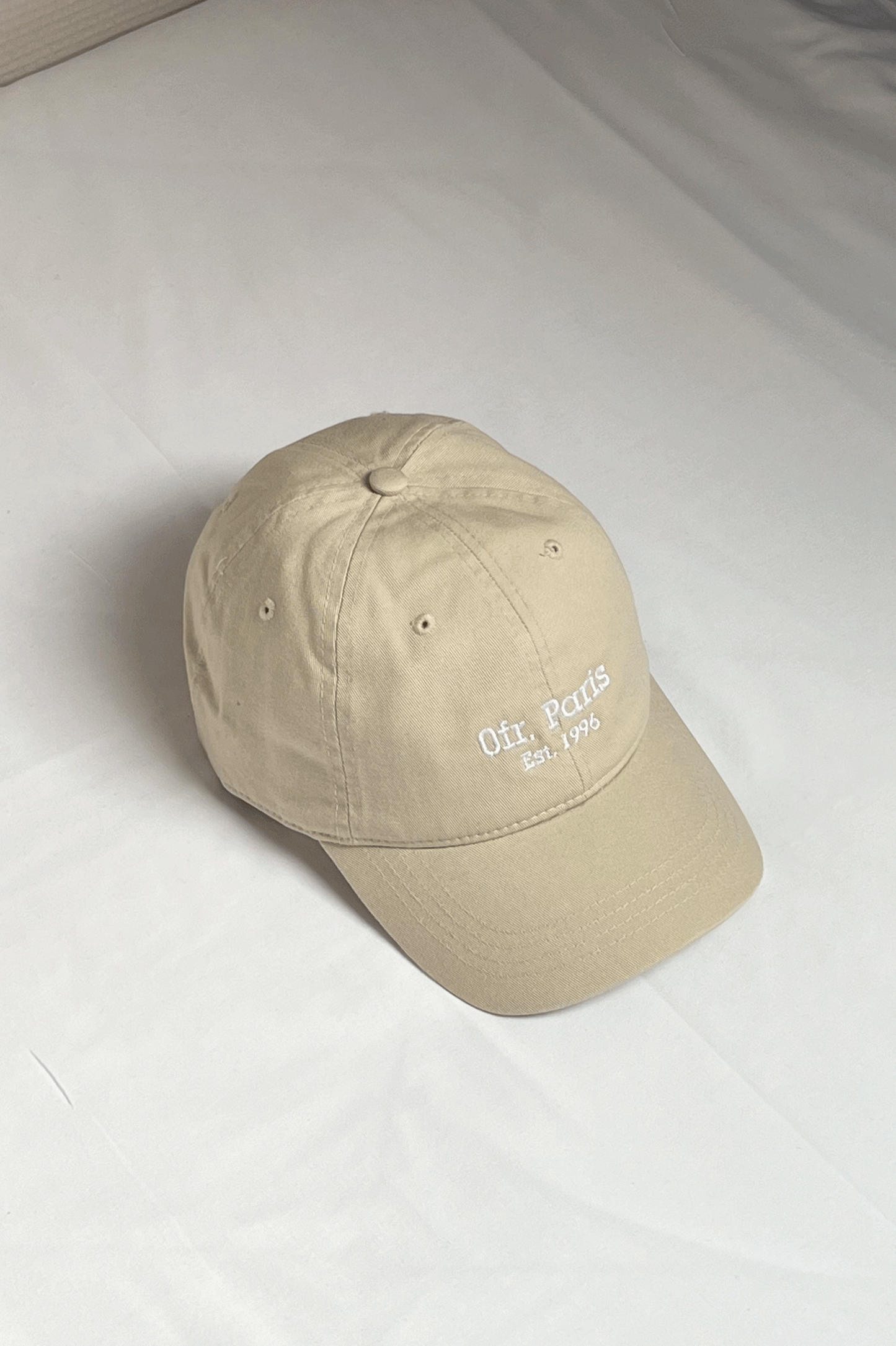 0fr Baseball Cap Beige