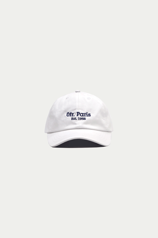0fr Baseball Cap White Navy - 0fr. Tokyo