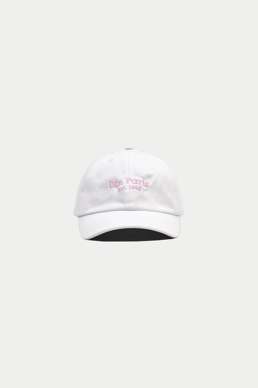 0fr Baseball Cap White Pink - 0fr. Tokyo