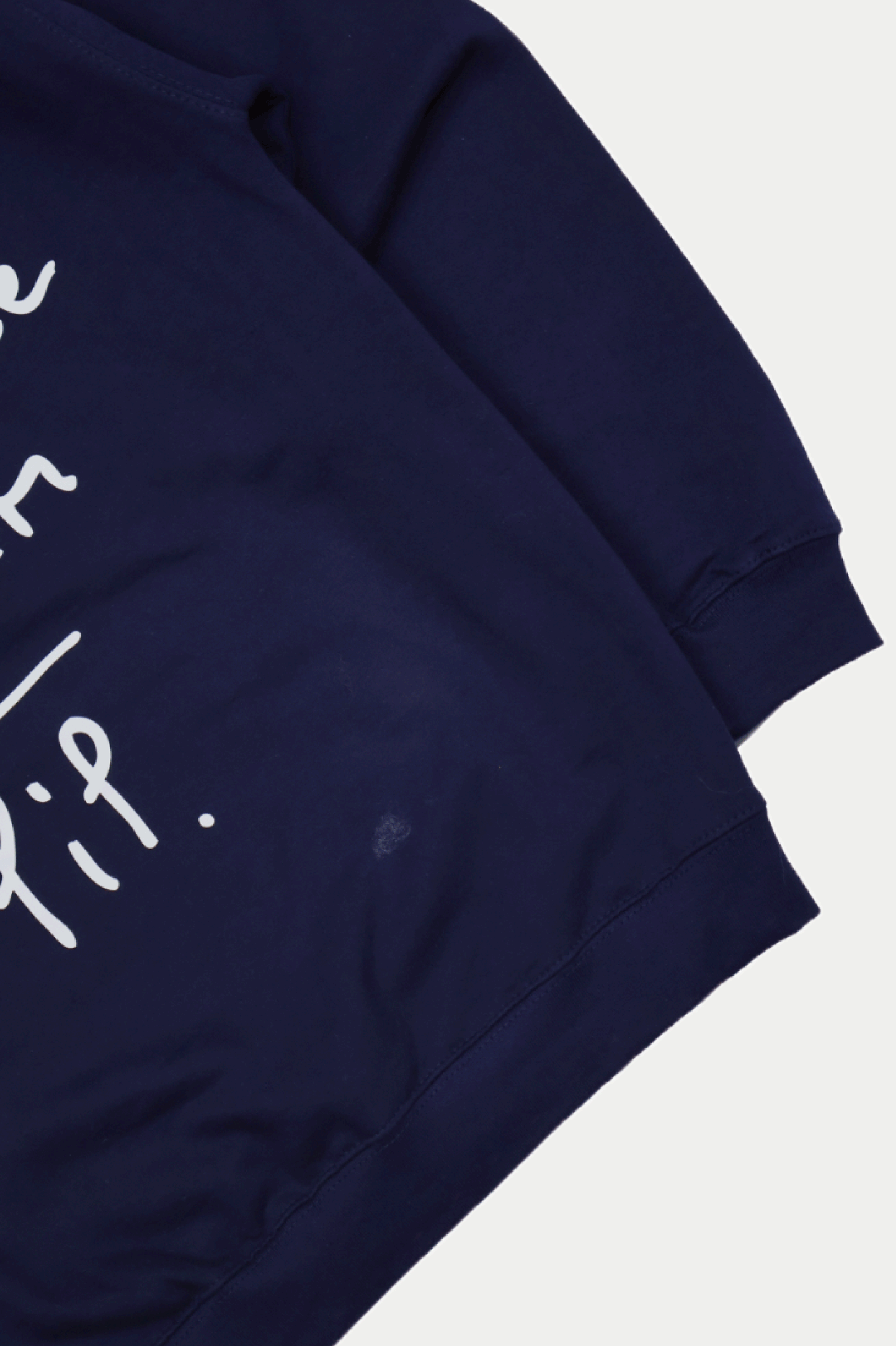 0fr Hoodie Navy Paris intelligence Program (SIZE: S) - 0fr. Tokyo