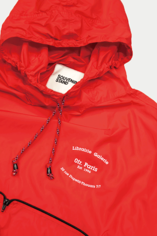 0fr Souvenir Stand Collab Anorak Red (SIZE: OS) - 0fr. Tokyo
