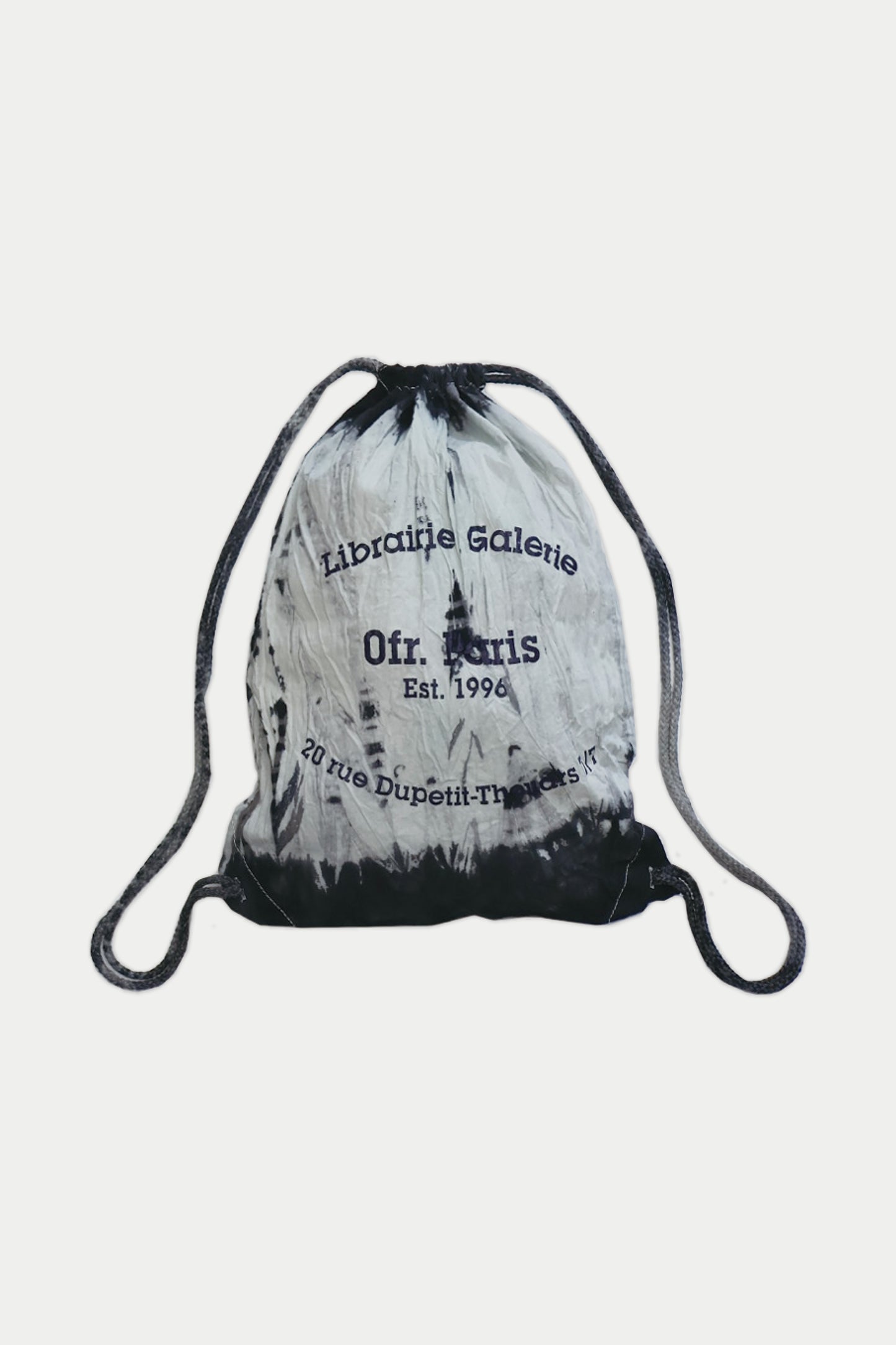 0fr String Bag Dyeing Workshop Black