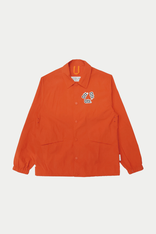 0fr x Loreak Mendian Chaqueta Travail Coach Orange Jacket (SIZE: S)  - 0fr. Tokyo