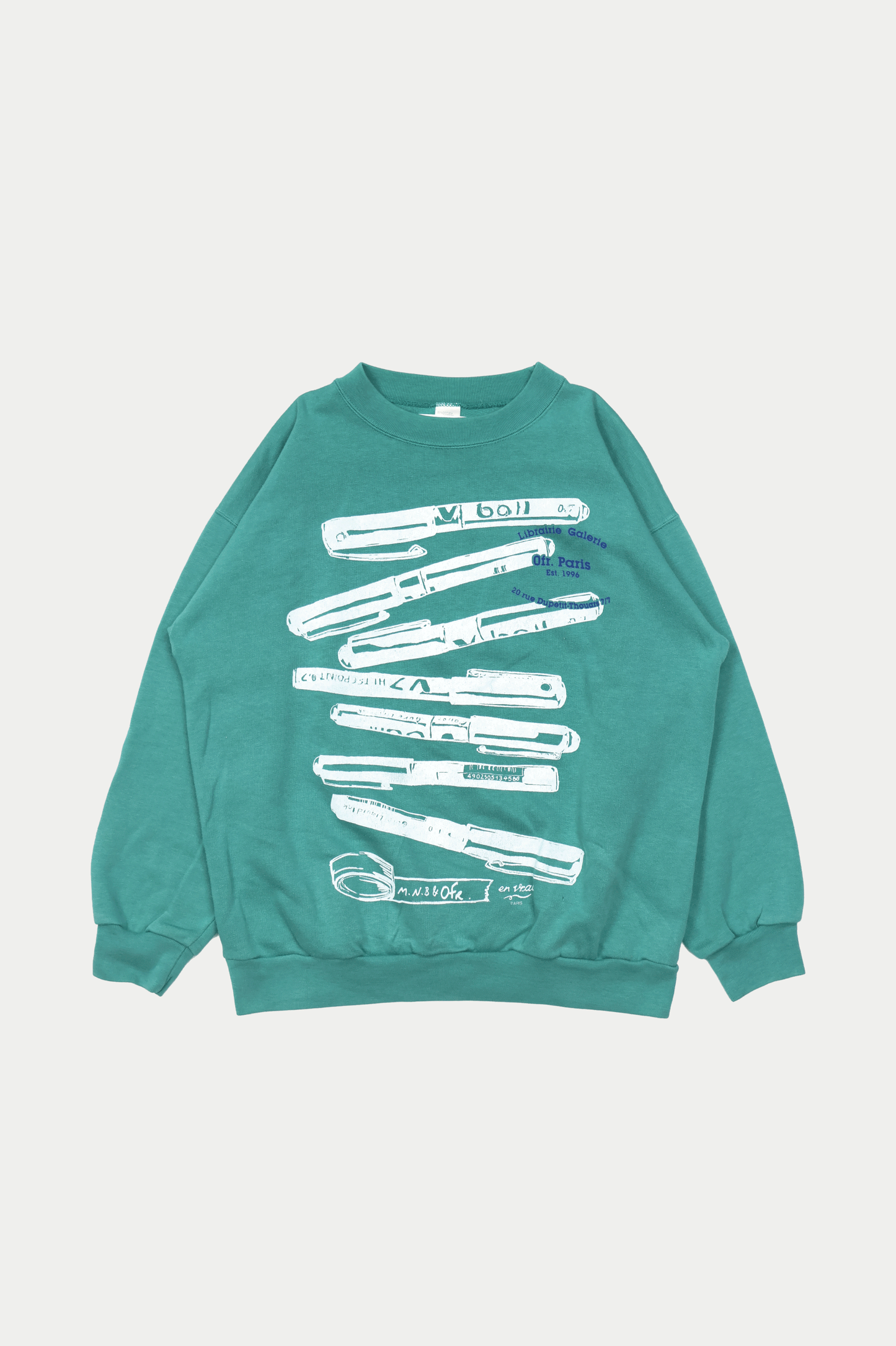 0fr × en vrac paris American Sweatshirt Emerald (SIZE: L)  - 0fr. Tokyo
