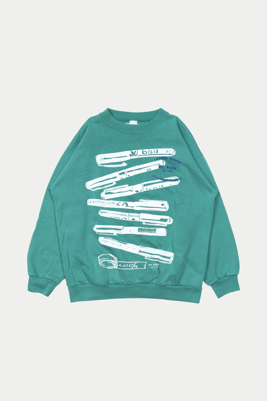 0fr × en vrac paris American Sweatshirt Emerald (SIZE: L)  - 0fr. Tokyo