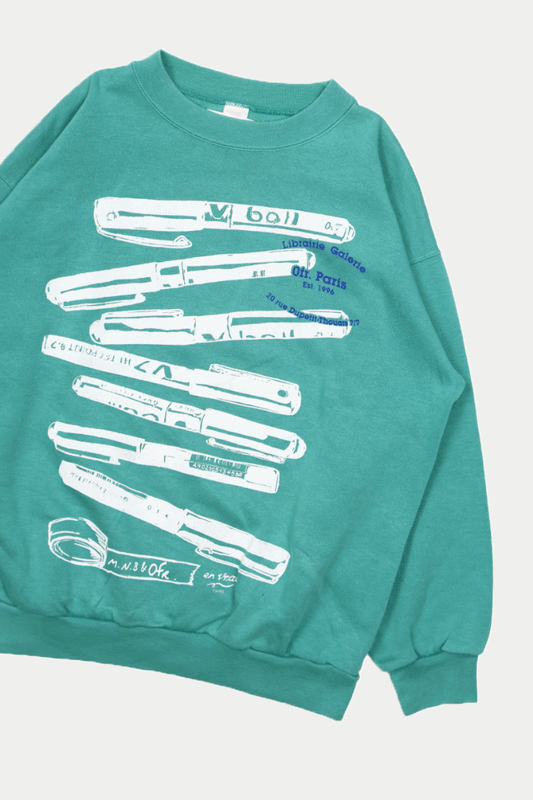0fr × en vrac paris American Sweatshirt Emerald (SIZE: L)  - 0fr. Tokyo