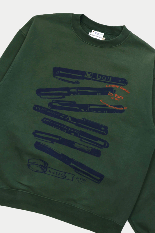 0fr × en vrac paris American Sweatshirt Forest Green (SIZE: XL)- 0fr. Tokyo