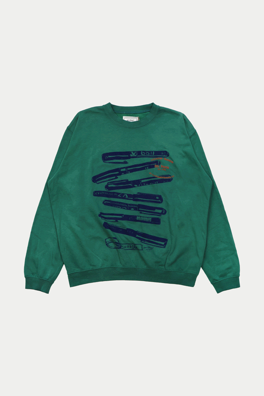 0fr × en vrac paris American Sweatshirt Green (SIZE: XL) - 0fr. Tokyo