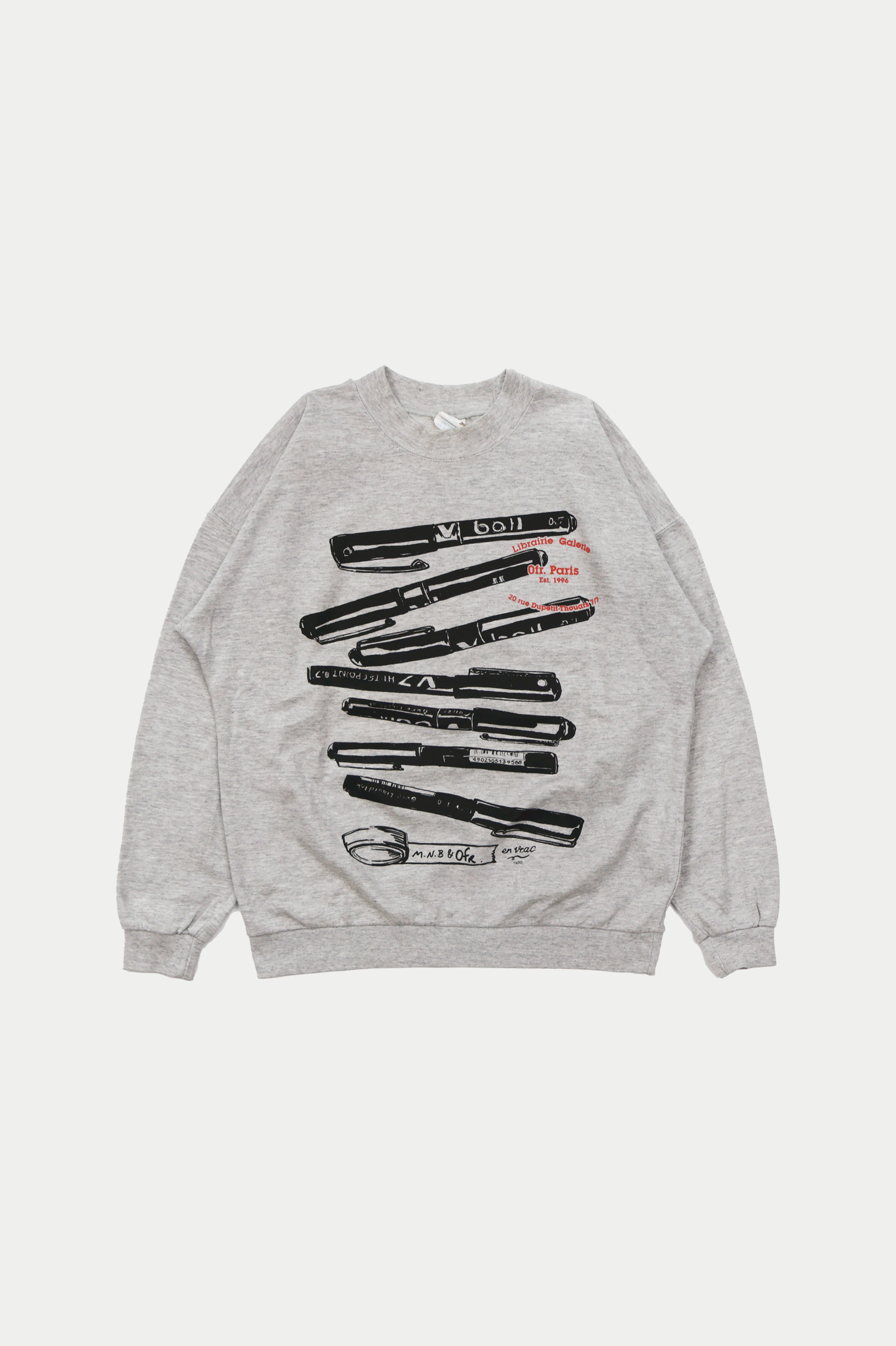 0fr × en vrac paris American Sweatshirt Heather Grey (SIZE: L)- 0fr. Tokyo