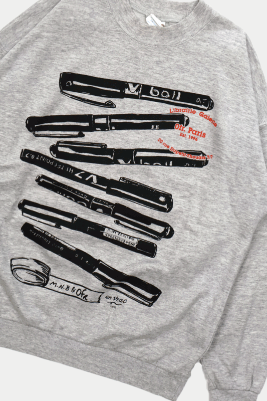 0fr × en vrac paris American Sweatshirt Heather Grey (SIZE: L)- 0fr. Tokyo