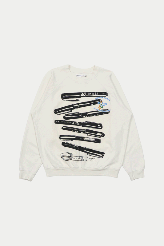 0fr × en vrac paris American Sweatshirt Ivory (SIZE: S) - 0fr. Tokyo