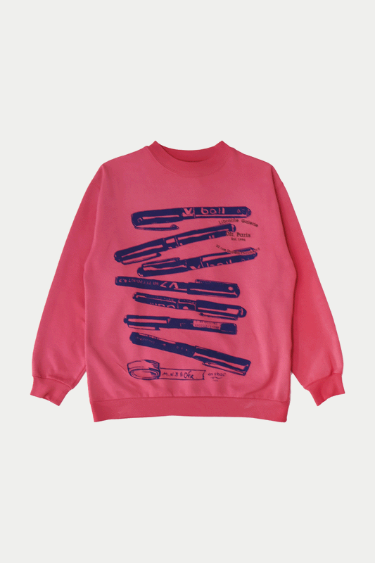 0fr × en vrac paris American Sweatshirt Pink (SIZE: S) - 0fr. Tokyo