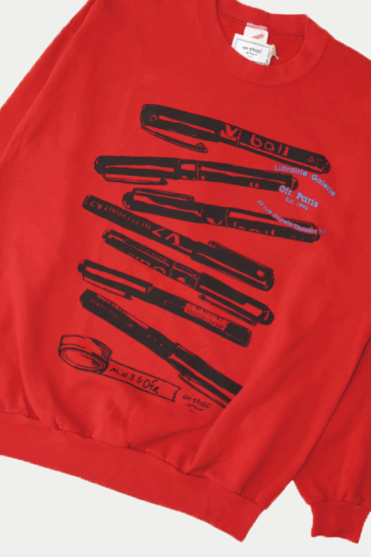 0fr × en vrac paris American Sweatshirt Rouge (SIZE: XL) - 0fr. Tokyo