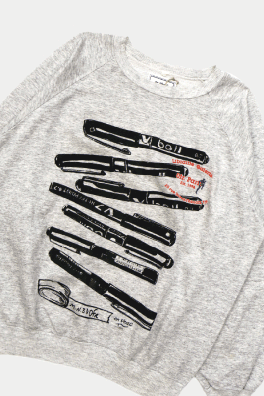 0fr × en vrac paris American Sweatshirt Silver Grey (SIZE: L) - 0fr. Tokyo