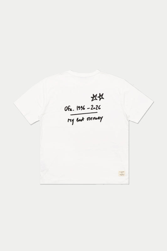 0fr. 1996-2026 My Best Memory Tee White
