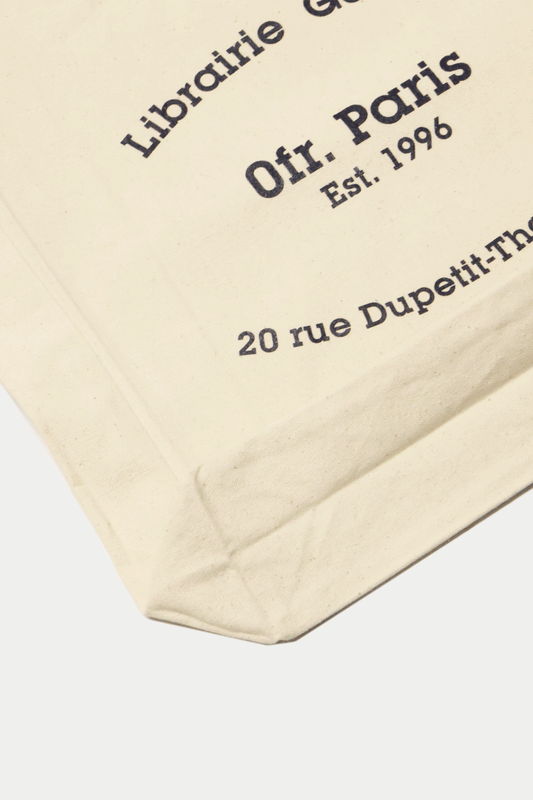 0fr. Book Bag Ecru Navy - 0fr. Tokyo