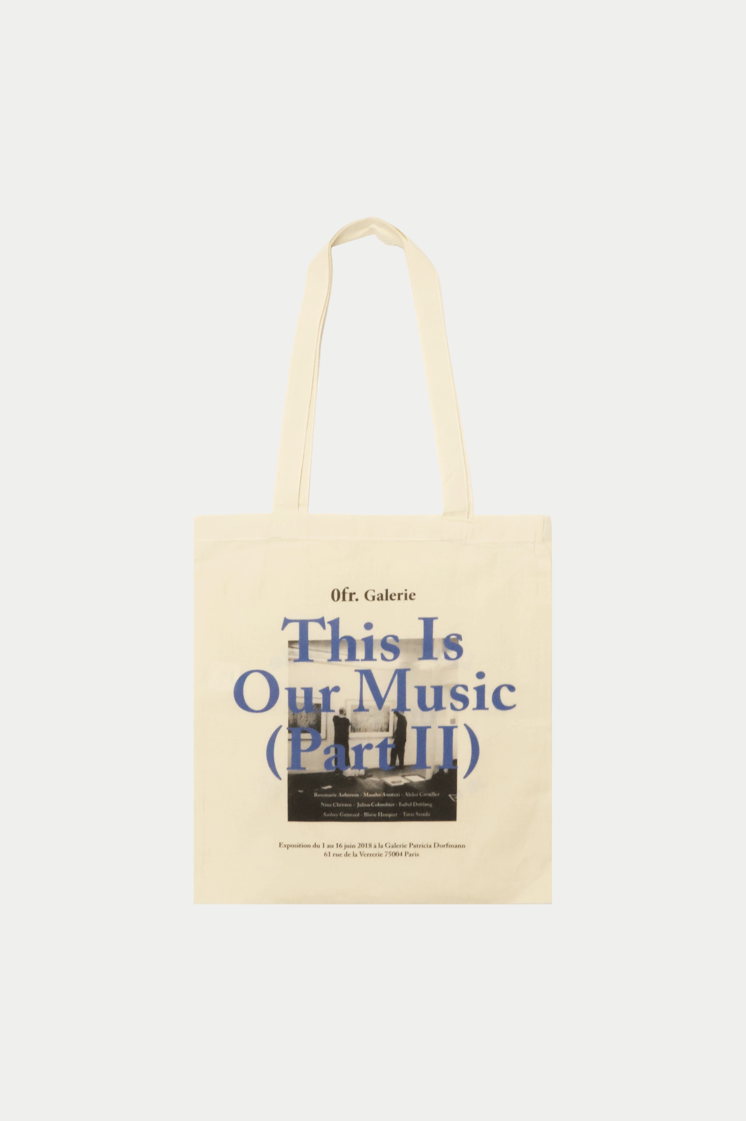 Ofr. Seoul 0fr. Eco Bag Ecru This is our music (Olive)/韓国 Ofr. Seoul 0fr. Eco Bag Ecru This is our music (Olive)/韓国
