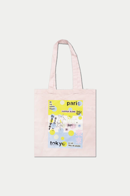0fr. Eco Bag harper slone 0fr. Tokyo  double expo Pink