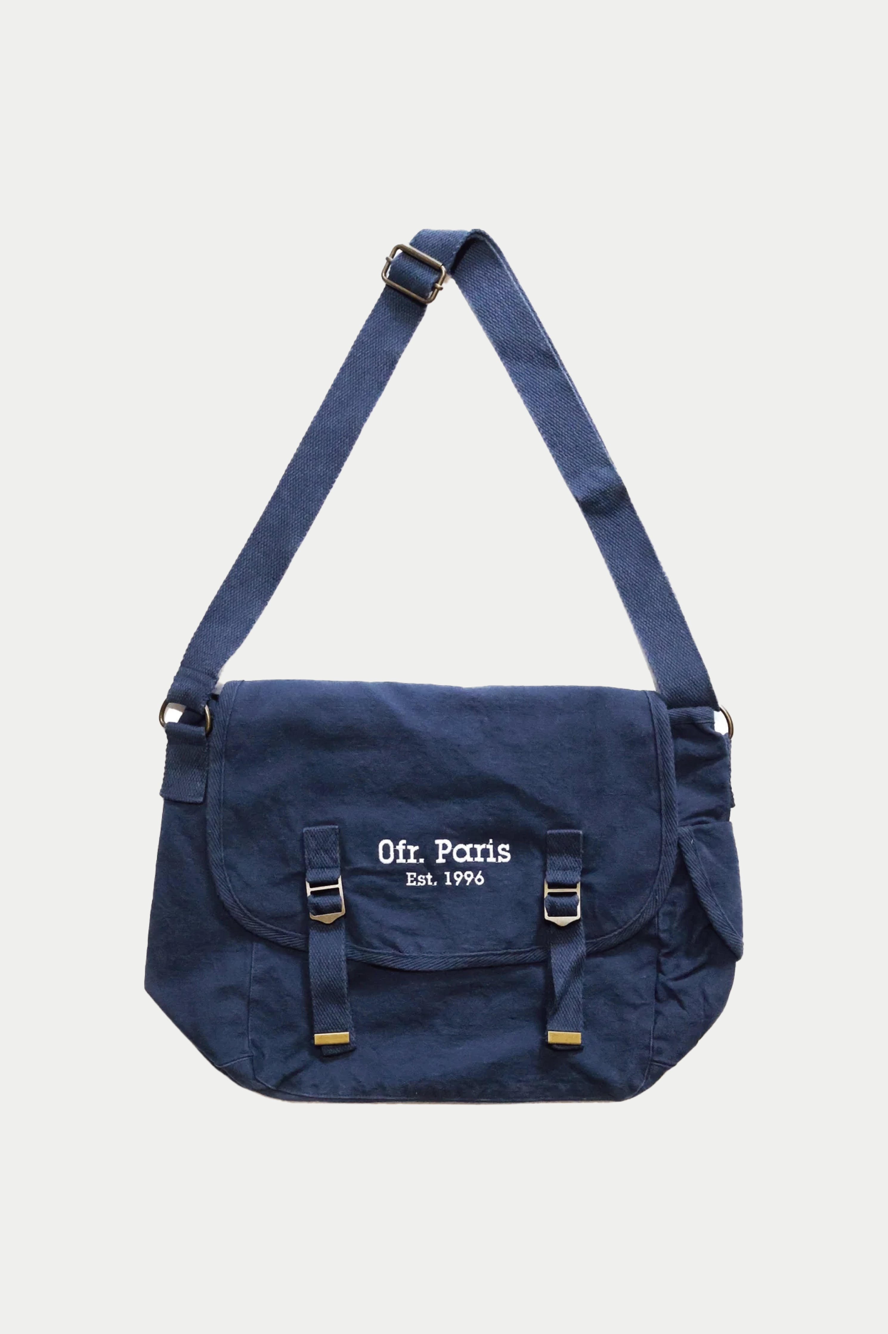 0fr. Paris メッセンジャーバッグ 0fr. Messenger Bag Navy – BOUTIQUE ROMANTIQUE