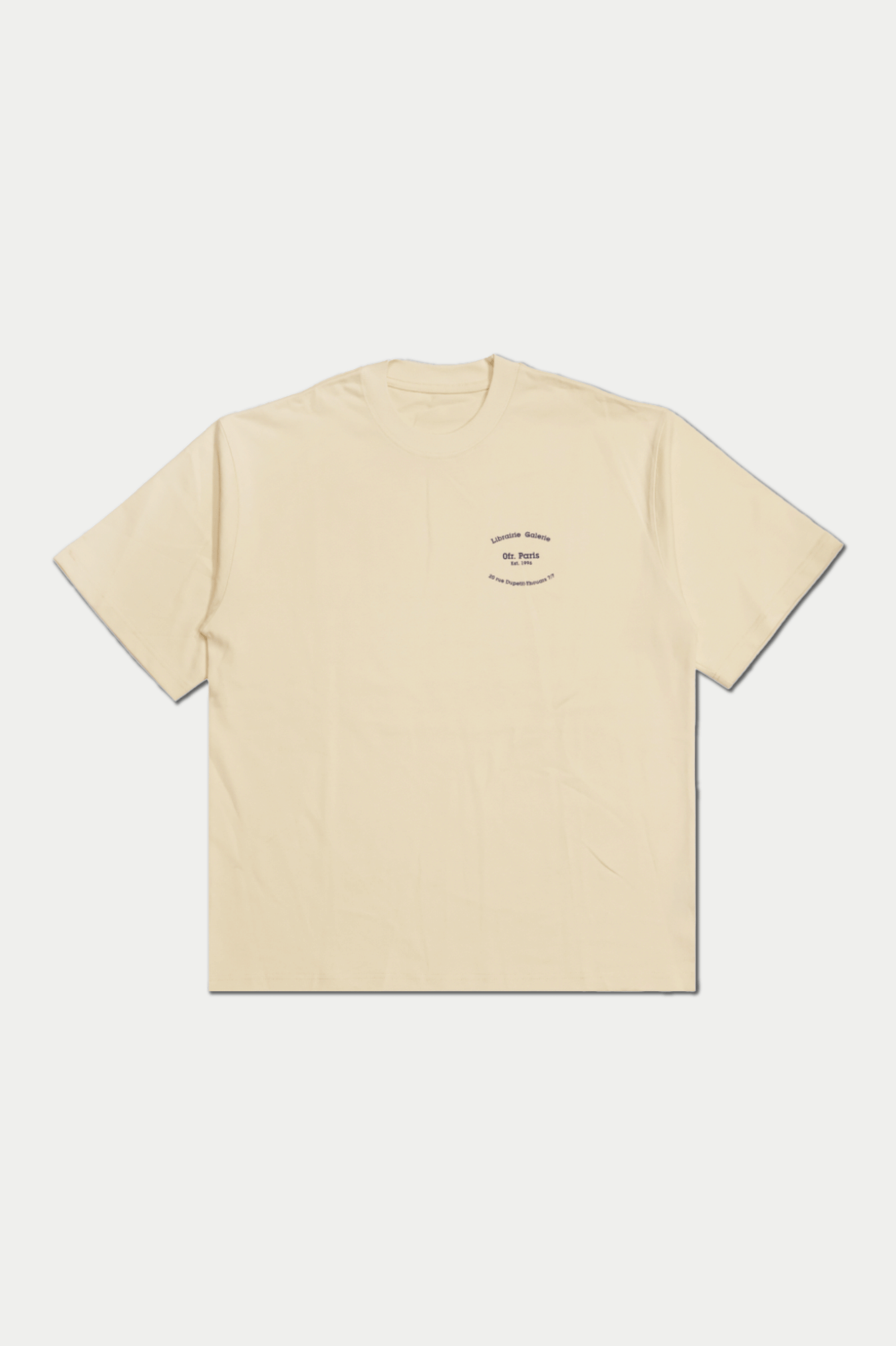 0fr. P.i.P Aleksi Cavaillez Boxy Tee Beige - 0fr. Tokyo