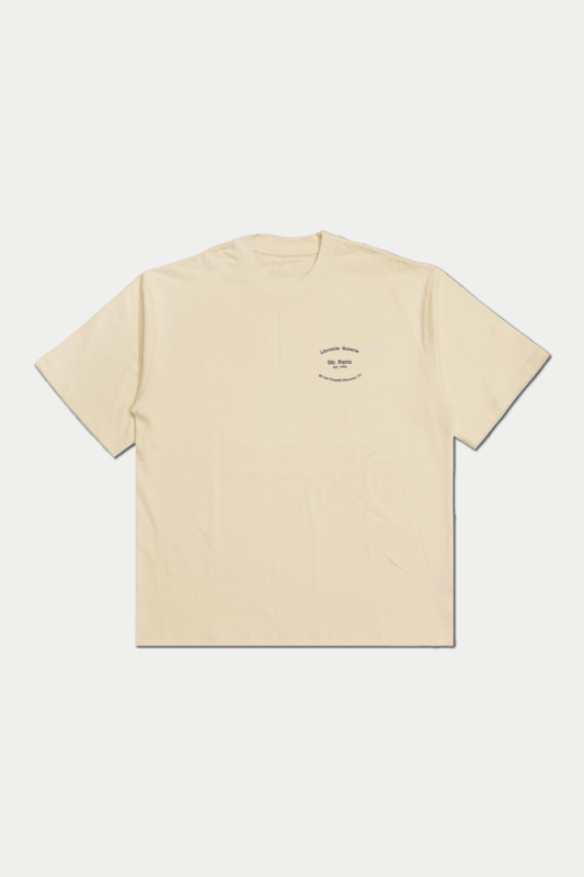 0fr. P.i.P Aleksi Cavaillez Boxy Tee Beige - 0fr. Tokyo