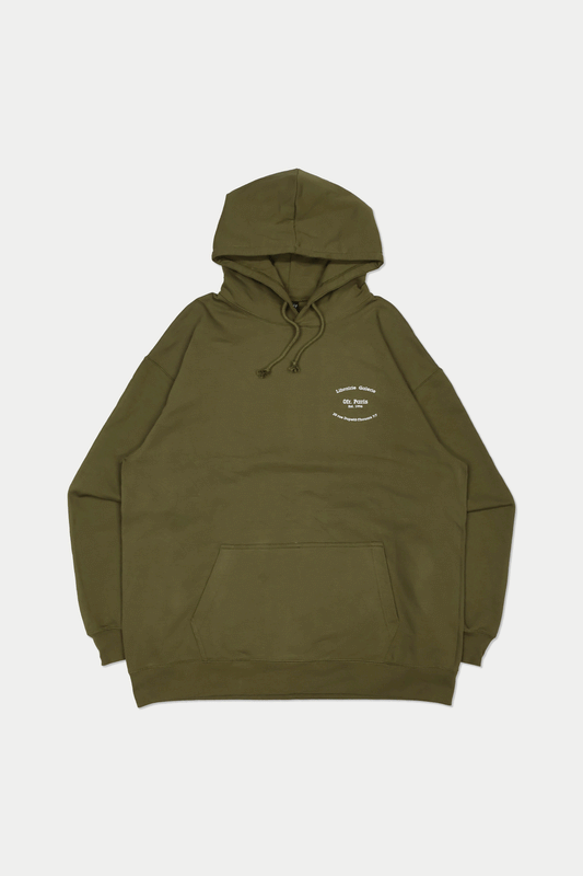 0fr. P.i.P Aleksi Cavaillez Hoodie Khaki (SIZE: S/M/L)  - 0fr. Tokyo