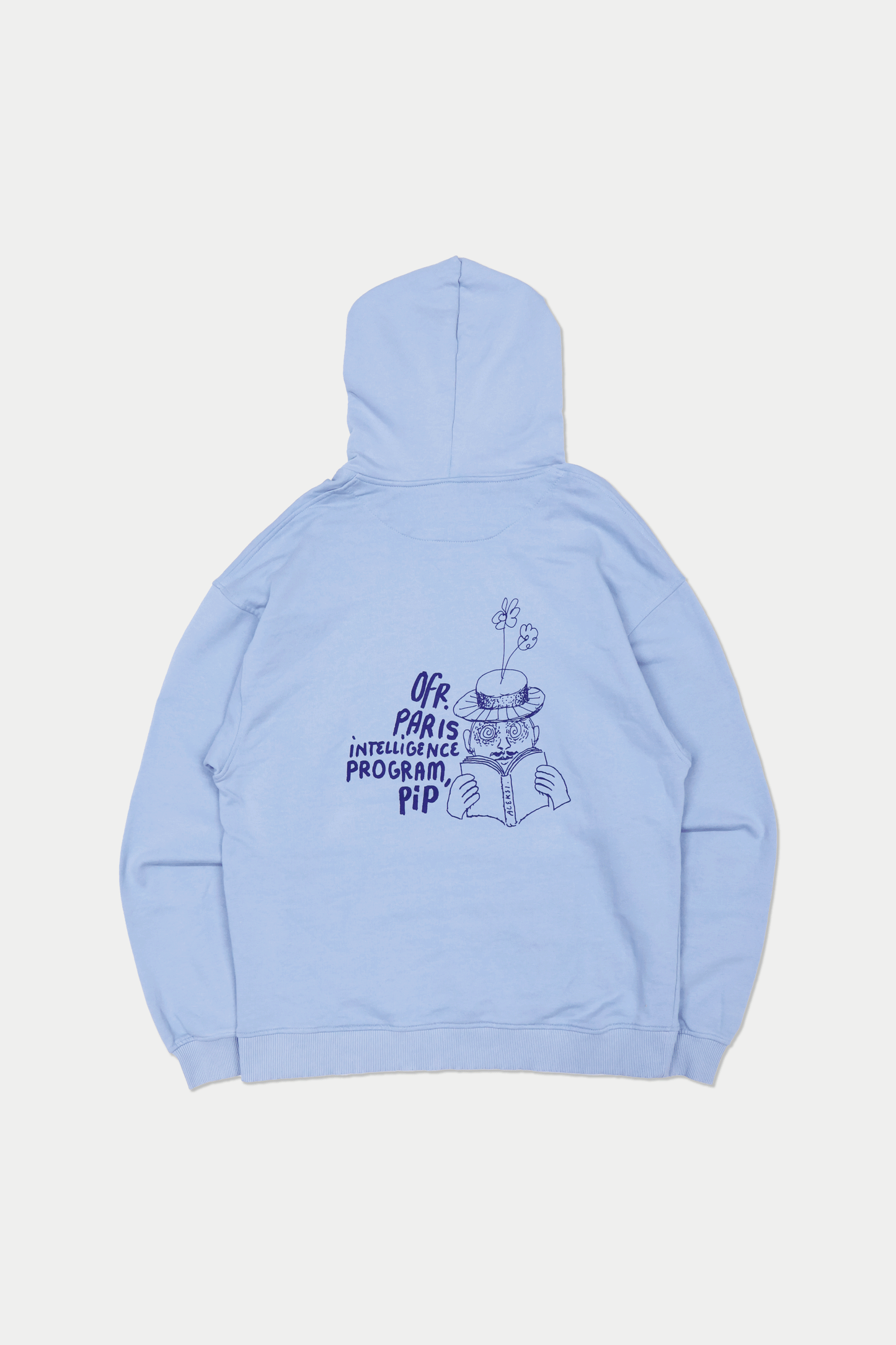 0fr. P.i.P Aleksi Cavaillez Hoodie Sky (SIZE: XL) - 0fr. Tokyo