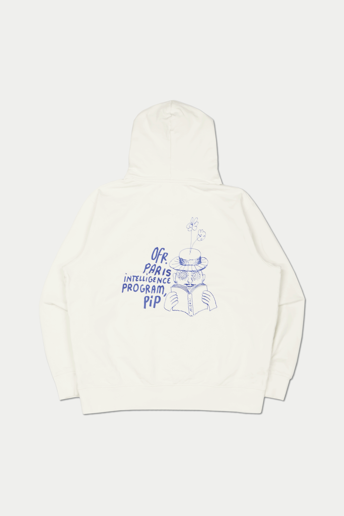 0fr. P.i.P Aleksi Cavaillez Hoodie White - 0fr. Tokyo