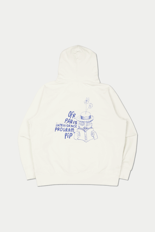 0fr. P.i.P Aleksi Cavaillez Hoodie White - 0fr. Tokyo