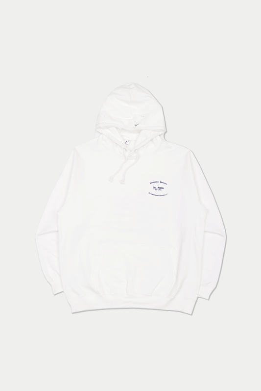 0fr. P.i.P Aleksi Cavaillez Hoodie White (SIZE: S/M/L)  - 0fr. Tokyo