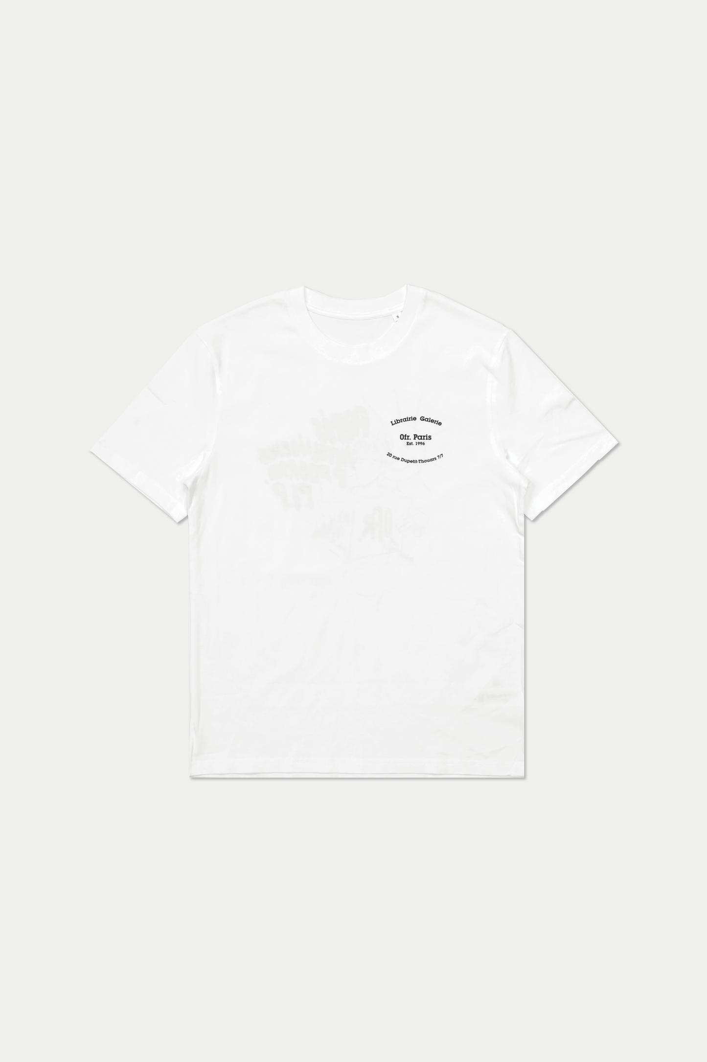 0fr. P.i.P Aleksi Livre et Garçon Tee White Black - 0fr. Tokyo