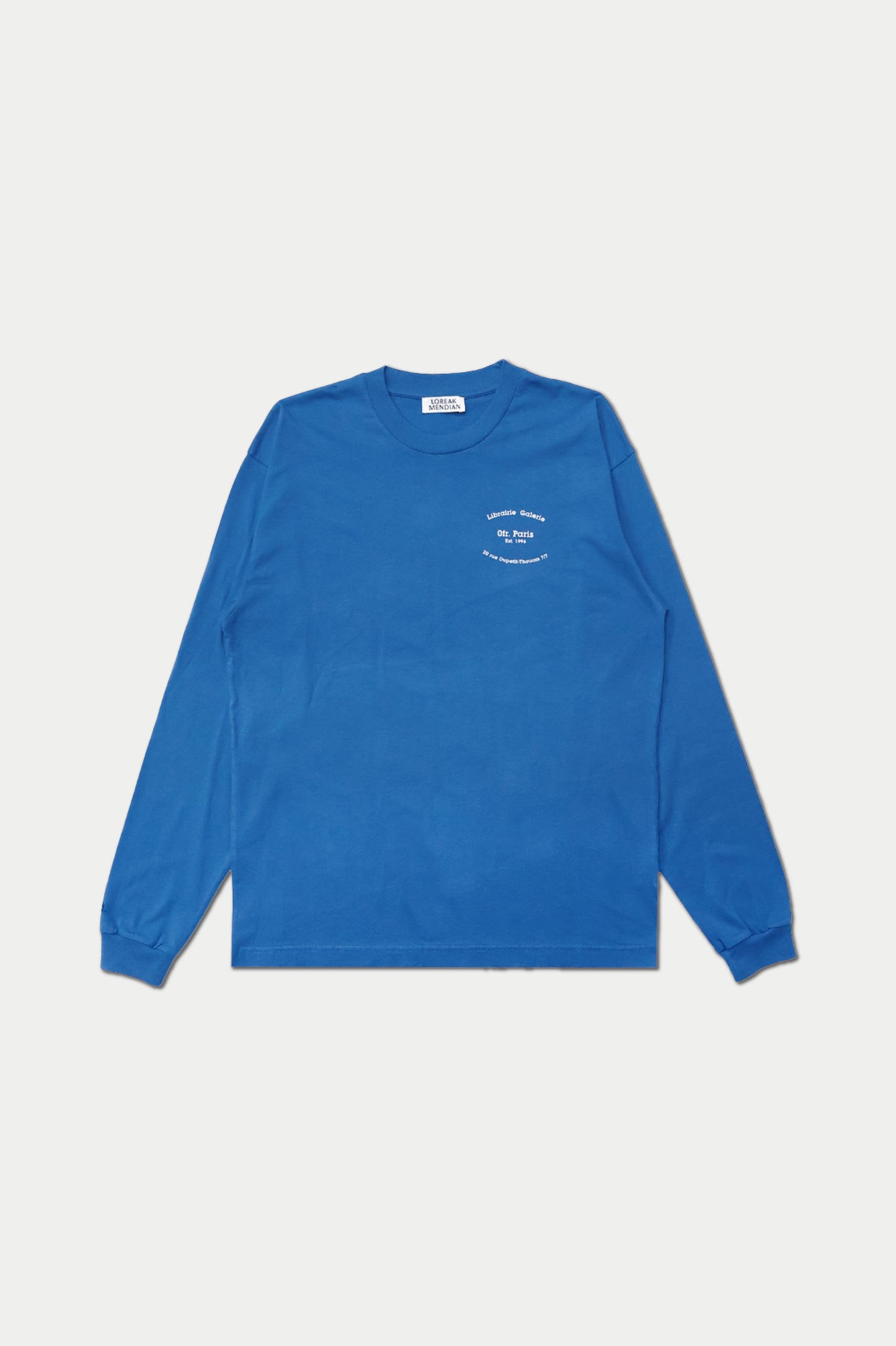 0fr. P.i.P Cassandre Montoriol LS Tee Blue