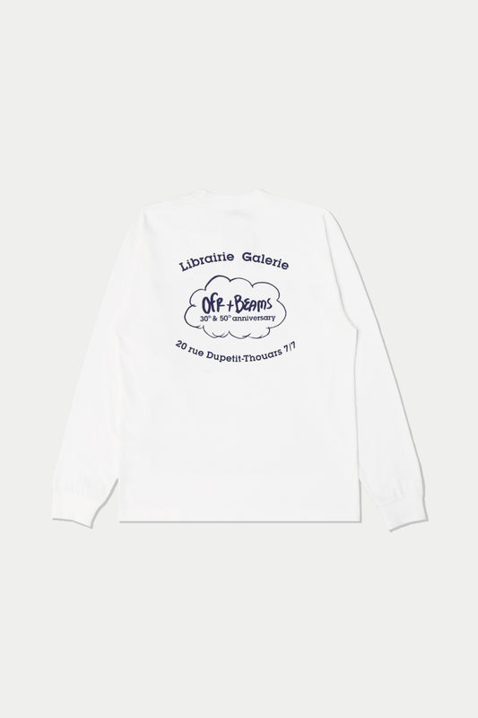 0fr. Paris × BEAMS × Takashi Homma Collaboration LS Tee White