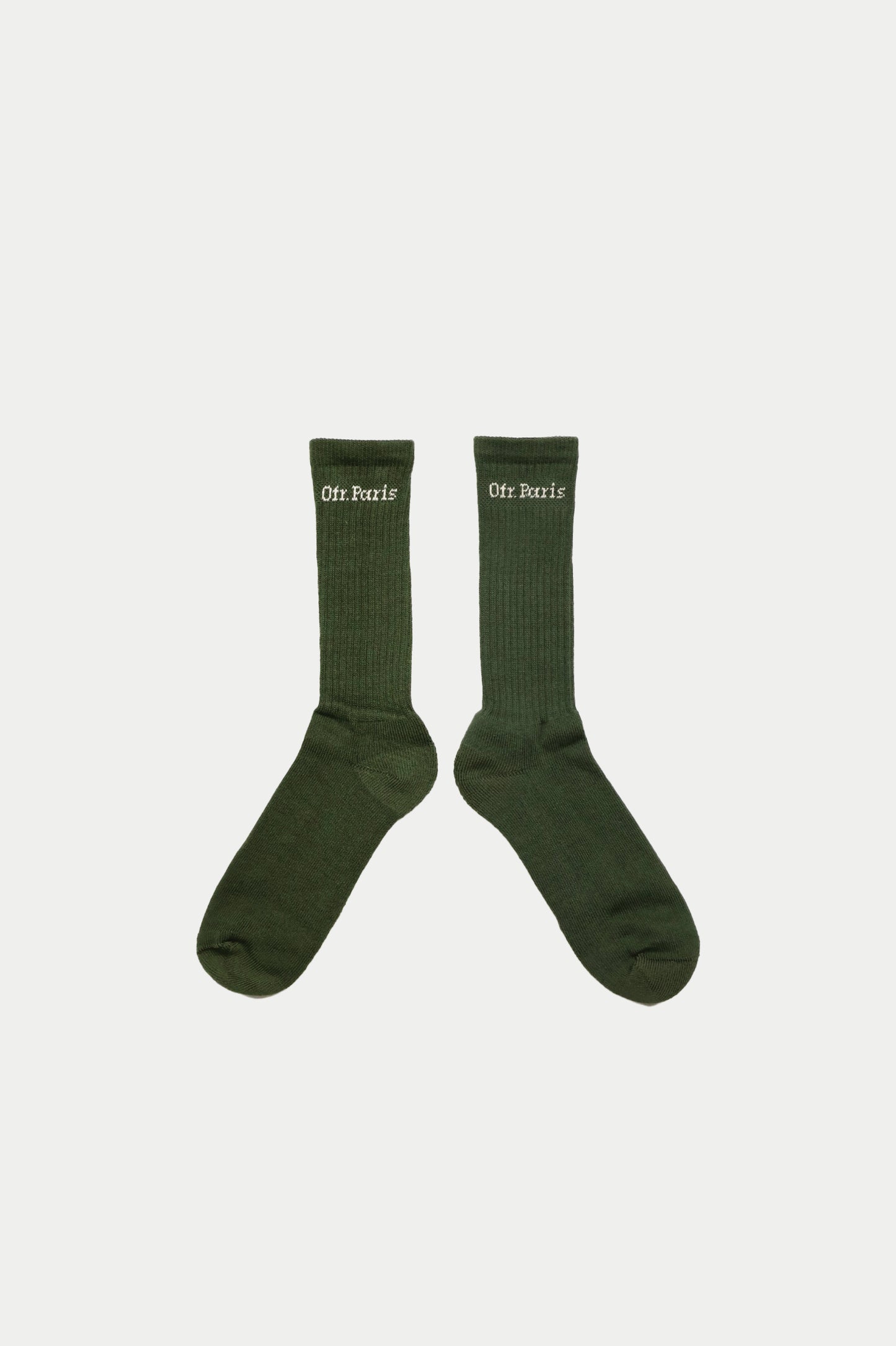 0fr. Paris × HEMEN BIARRITZ Socks Dark Forest