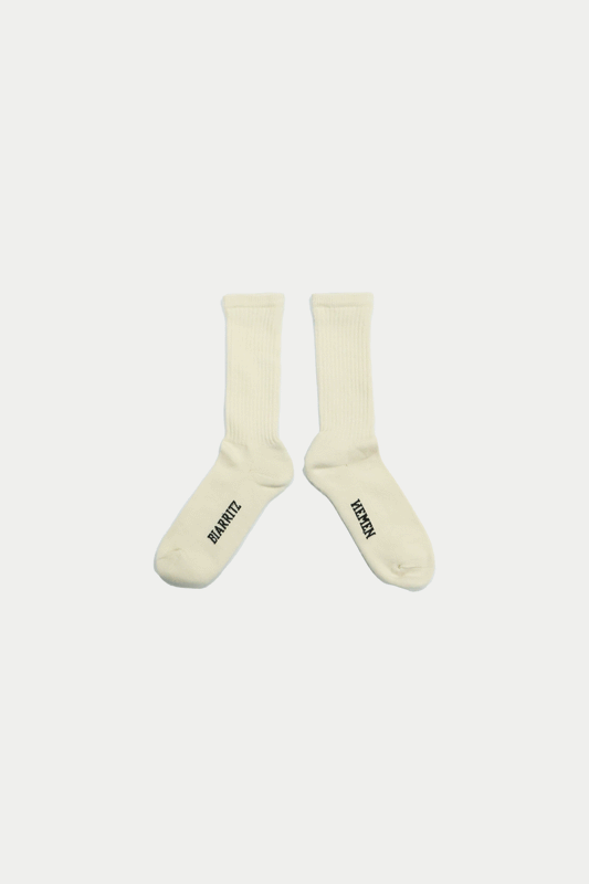 0fr. Paris × HEMEN BIARRITZ Socks Ecru