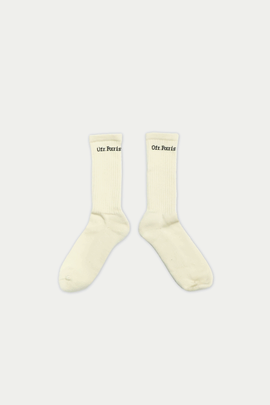 0fr. Paris × HEMEN BIARRITZ Socks Ecru