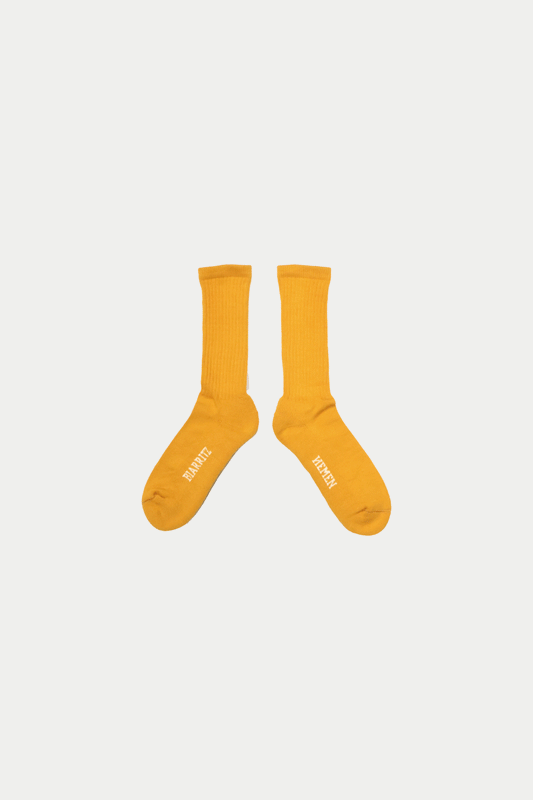 0fr. Paris × HEMEN BIARRITZ Socks Yellow - 0fr. Tokyo