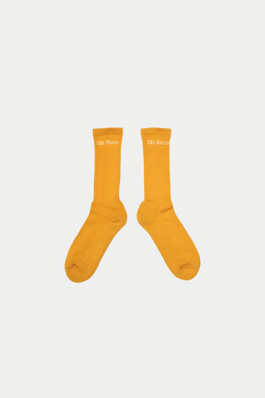 0fr. Paris × HEMEN BIARRITZ Socks Yellow - 0fr. Tokyo