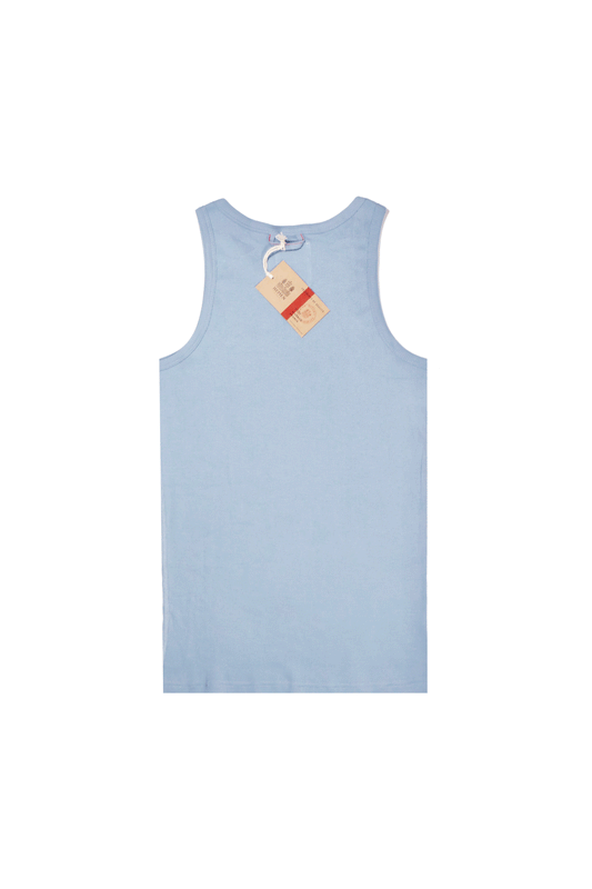 0fr. Paris × HEMEN BIARRITZ Tanktop Gari Sky Blue