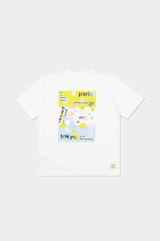 0fr. Tokyo double expo Tee White