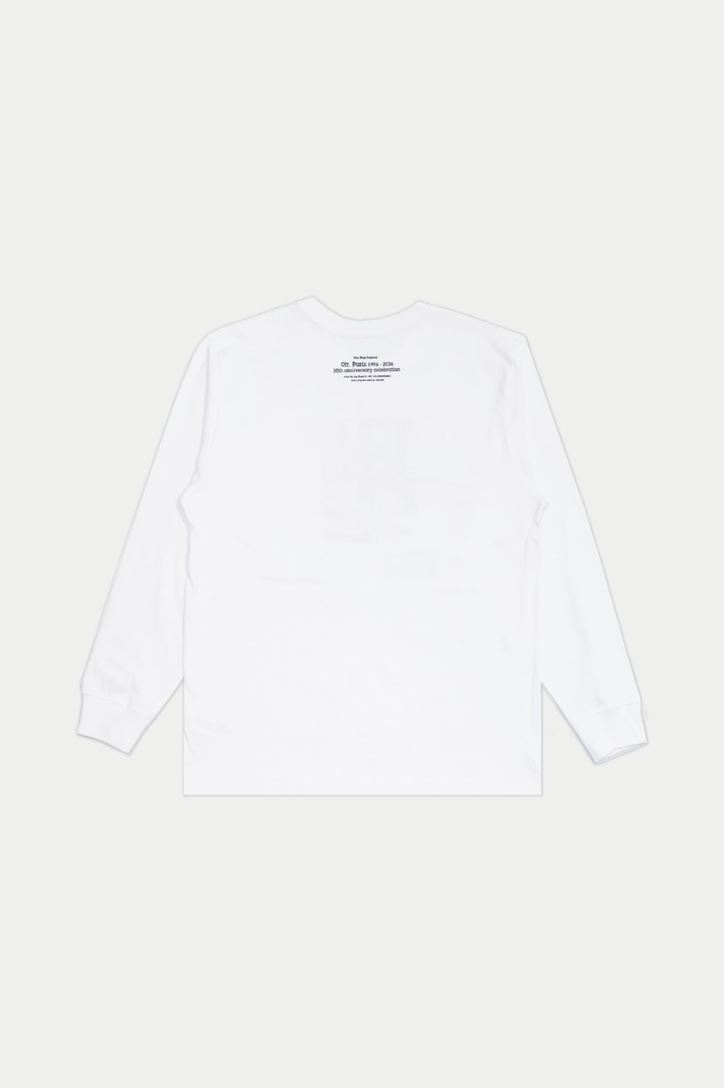 0fr. VIRGIL ABLOH : THE CODES, GRAND PALAIS, PARIS LS Tee White