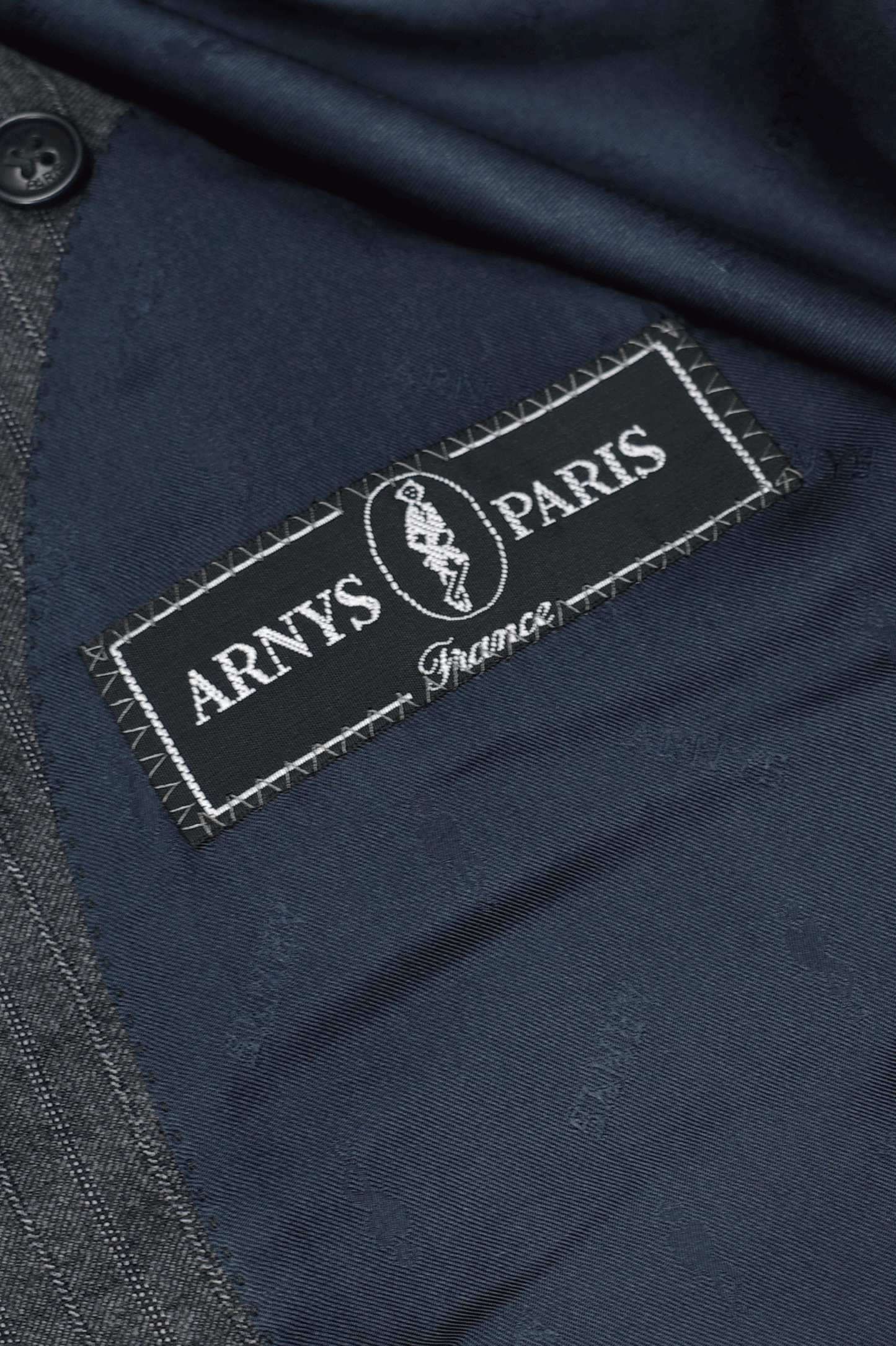 2000s ARNYS PARIS Wool 2 Button Tailored Jacket Made in Italy