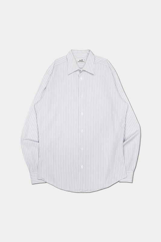 2000s Hermès Stripe LS Shirts Made in France