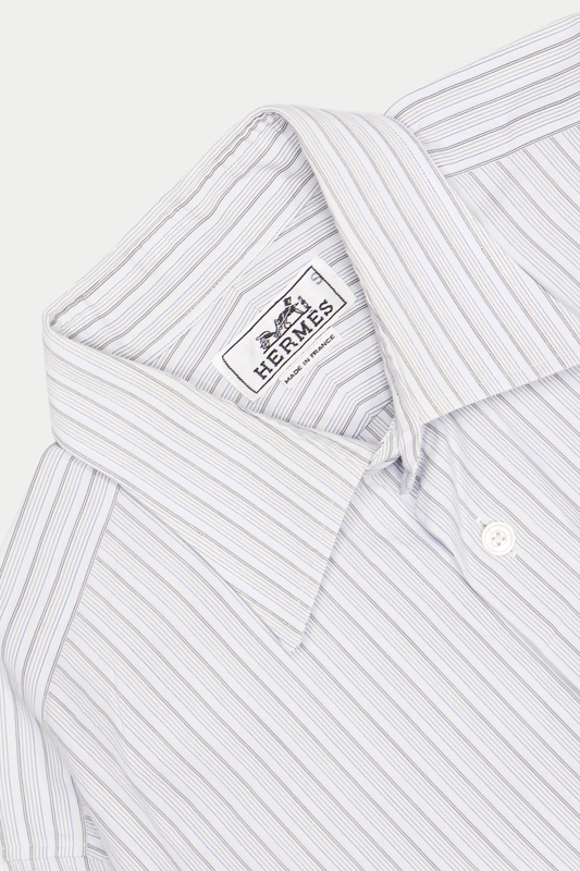 2000s Hermès Stripe LS Shirts Made in France