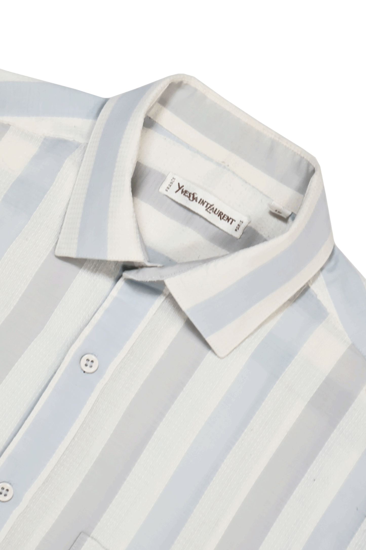 80s Yves Saint Laurent Paris SS Shirt Stripe
