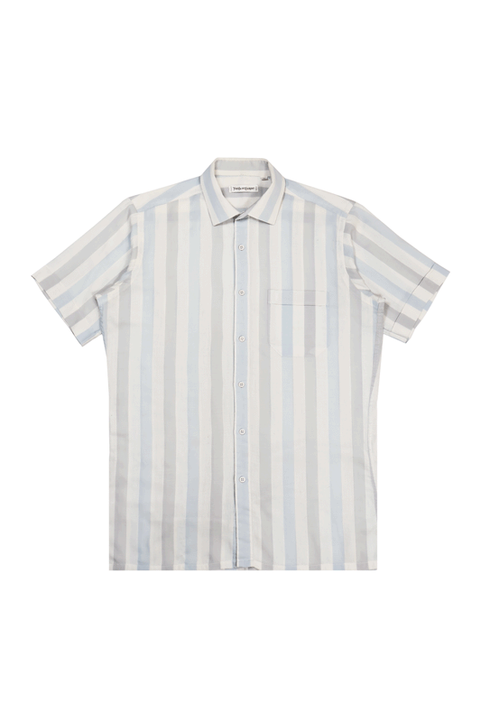 80s Yves Saint Laurent Paris SS Shirt Stripe