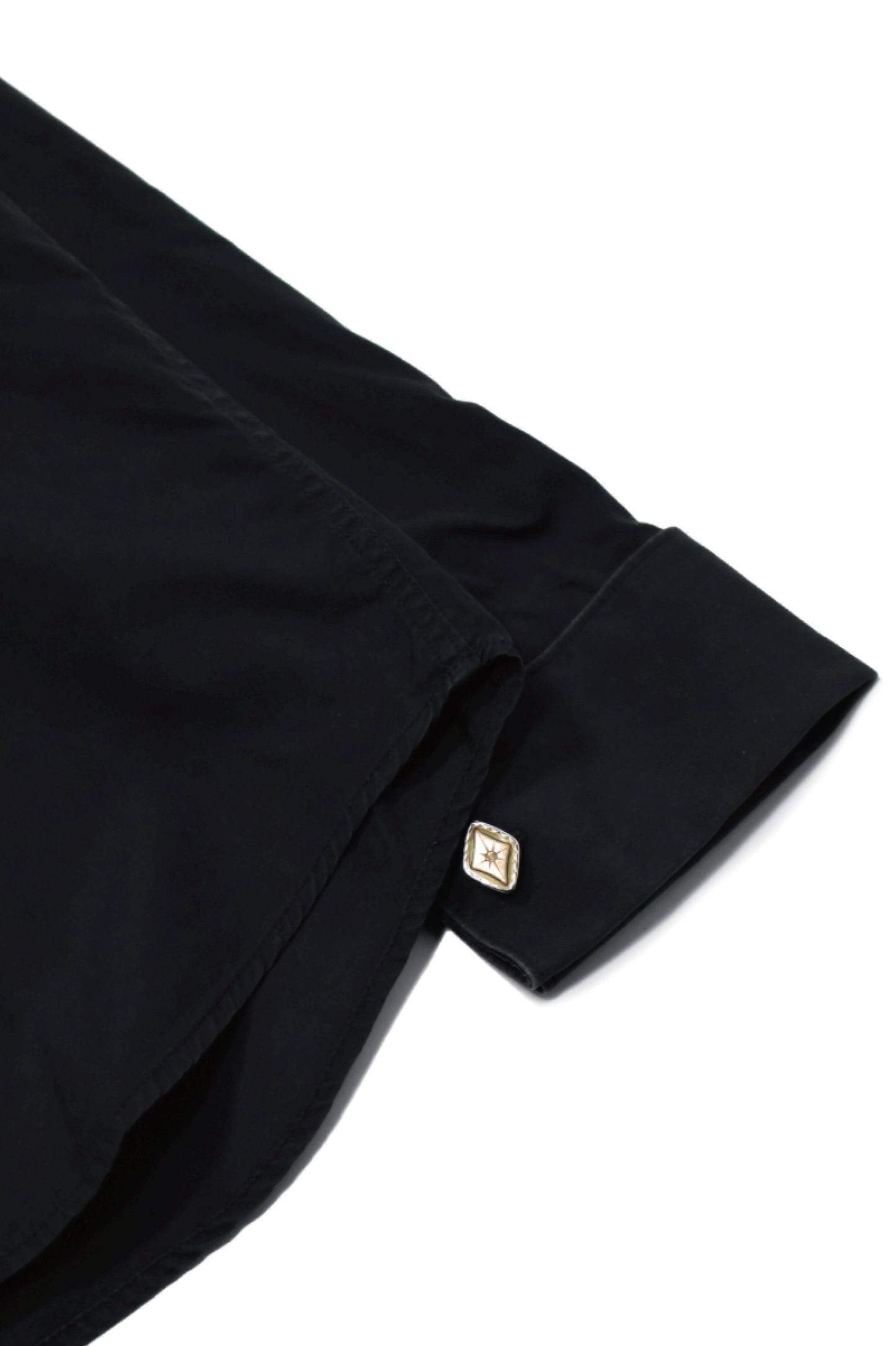 90s A.P.C. Cotton Over Shirts Made in France with Antique Cuff Button