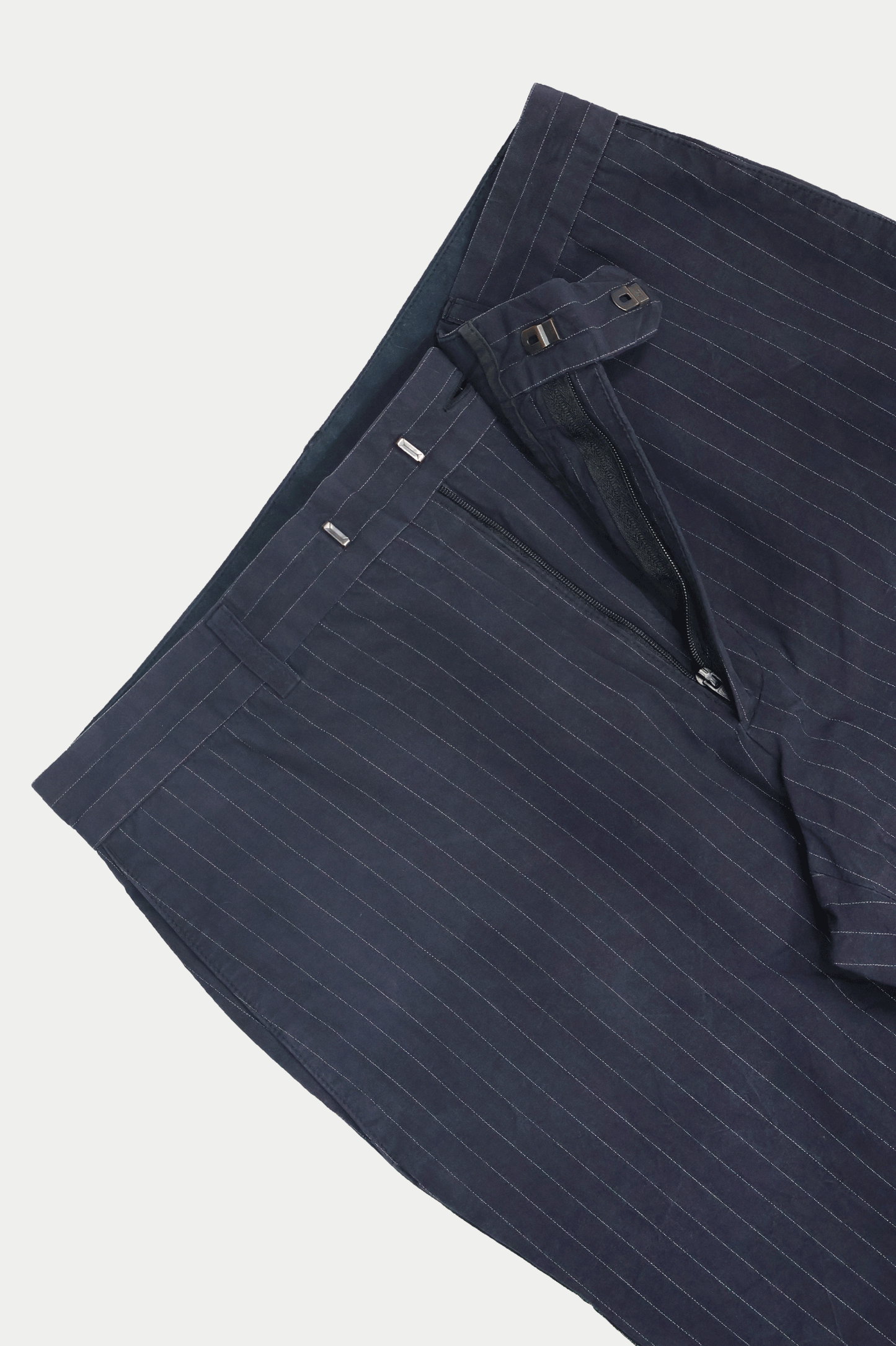 90s agnès b. Stripe Cotton Suits Made in France