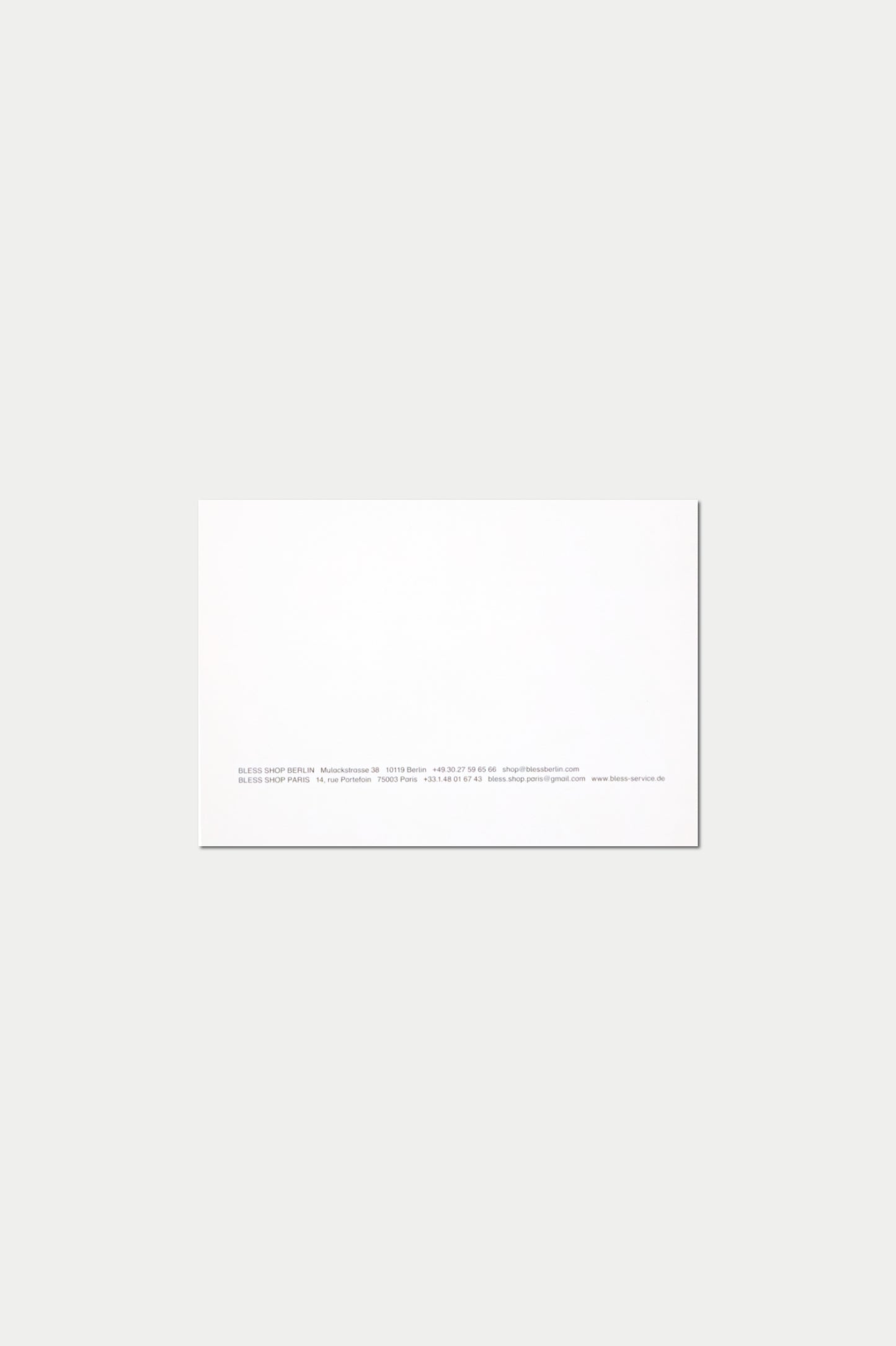 BLESS POSTCARD Nº00 Furwigs